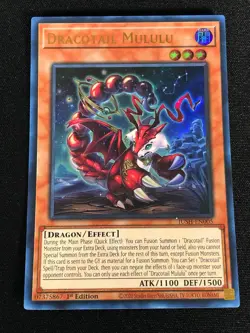 Yugioh Dracotail Mululu JUSH-EN005 1st Ultra (NM) - Image 1