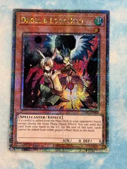 YUGIOH DROLL & LOCK BIRD QUARTER CENTURY SECRET RARE NM RA02-EN006 - Image 1