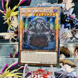 Yugioh Erebus the Underworld Monarch RA04-EN019 Platinum Secret Rare Near Mint - Image 1