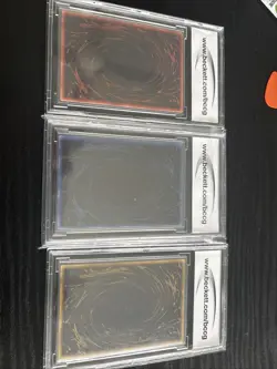 Set of 3 God Cards Obelisk Slifer Ra LC01 EN001 EN002 EN003 2010 Yugioh BGS 10 - Image 2