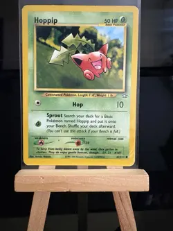 HOPPIP - 61/111 Neo Genesis Set LP/MP - Regular Common - Pokemon TCG Card - Image 1