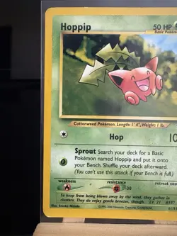 HOPPIP - 61/111 Neo Genesis Set LP/MP - Regular Common - Pokemon TCG Card - Image 2