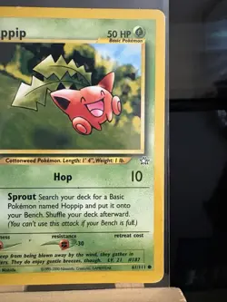 HOPPIP - 61/111 Neo Genesis Set LP/MP - Regular Common - Pokemon TCG Card - Image 3