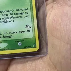 Pokemon TCG Ivysaur EX Crystal Guardians Reverse Holo 35/100 2006 Uncommon Card - Image 4