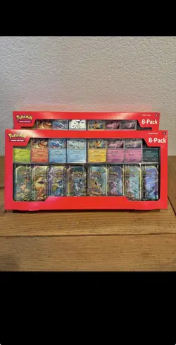 Pokemon TCG - Prismatic Evolutions Mini Tin -Trading Card Game 8 Pack - Image 1