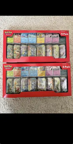 Pokemon TCG - Prismatic Evolutions Mini Tin -Trading Card Game 8 Pack - Image 3