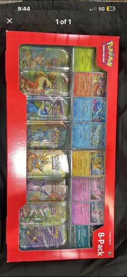 Pokemon TCG - Prismatic Evolutions Mini Tin -Trading Card Game 8 Pack - Image 4