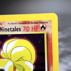 Brock's Ninetales Holo Rare 3/132 Gym Challenge WOTC Pokemon Card NM - Image 4