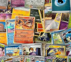 Reverse Holo Pokemon Cards - 100 PLUS Card Lot - Near Mint - Image 1