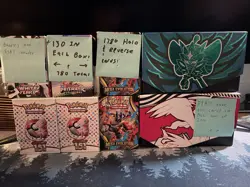 Pokemon Holo Card Lot ~1800 Holo & Reverse Cards w/Etbs & Bundles + Free Binder - Image 2