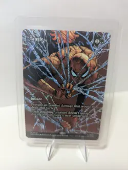 Tangle (Borderless) Spider-Man Magic The Gathering card (REGULAR) - Image 1