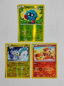 2013 POKEMON Holo Cards Lot Of 3 - TANGELA + PACHIRISU + GROWLITHE - Image 1