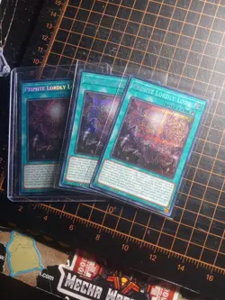 yugioh cards set of 3 primite lordly lode secret rare new - Image 1