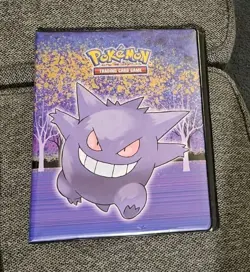 ULTRA PRO Pokemon 9 pocket HAUNTED HOLLOWS GENGAR Binder Holds 180 Cards 74427158002 - Image 1