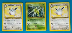 Pokemon Non-Holo Jungle Set Scyther/Wigglytuff (3 Cards) *LP to MP* - Image 1