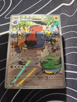 Pokemon Card Probopass 182/167 Illustration Rare Twilight Masquerade Near Mint - Image 1