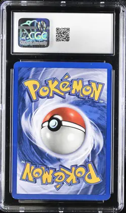 CGC 8.5 Hitmonchan 2000 Base Set 2 8/130 Holo SWIRL Pokemon Card - Image 2