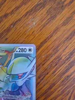 Pokemon Arceus VSTAR TCG Holo Card Brilliant Stars 176/172 Rainbow Secret Rare - Image 3
