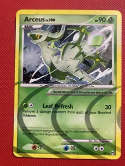 Arceus AR2 Arceus Holo Pokemon Card TCG - Image 2