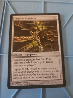 1x Viridain Longbow Mirrodin MTG Great Condition - Image 1