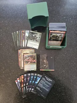 MTG Commande: Kamigawa Neon Dynasty - Upgrades Unleashed Precon Deck NM With Box 195166105352 - Image 1