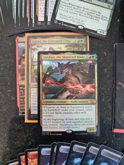 MTG Commande: Kamigawa Neon Dynasty - Upgrades Unleashed Precon Deck NM With Box 195166105352 - Image 2