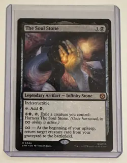 Magic The Gathering Marvel Spiderman The Soul Stone Mythic M0066 - Image 1