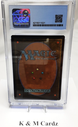 MTG - Legends - Elephant Grass - Graded - CGC 8.5 - Vintage - Image 3