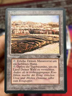 German FBB • Strip Mine • Renaissance • Unplayed / Very Clean • MTG (1704) - Image 1
