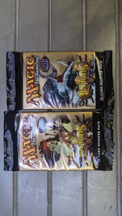 MTG lot 3 LEGIONS Factory Sealed Booster Packs w/Box - Image 2
