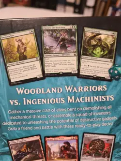 MTG Magic Duel Deck Elves vs Inventors Sealed Foil Ezuri Goblin Welder SeePics 1 - Image 3