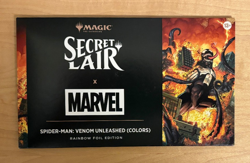 MTG Secret Lair X Marvel Spider-Man: Venom Unleashed (Colors) Rainbow Foil - Image 1