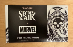 MTG Secret Lair X Marvel Spider-Man: Mana Symbiote Raised Foil Sealed - Image 1