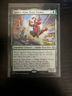 MTG - Spider-Ham, Peter Porker - SPM 0114 - Spiderman - Rare - Magic - Image 1