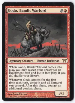 Godo, Bandit Warlord R Champions of Kamigawa 169 LP - Image 1