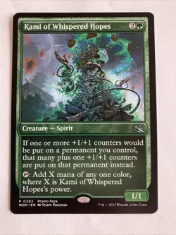 Kami of Whispered Hopes March of the Machine Promo Pack MTG NM - Image 1