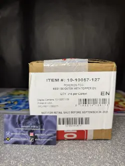 SEALED CASE 6x Booster Box Enhanced Mega Evolution ME01 Pokemon TCG - Image 1