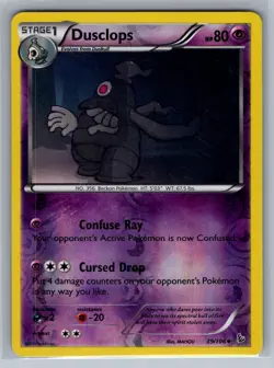 Dusclops 39/106 Reverse Holo Uncommon Pokemon XY Flashfire Card 2014 NM - Image 1