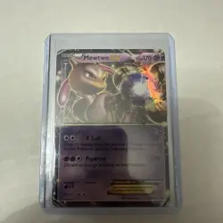 Pokemon Card Mewtwo EX BW45 Black & White Black Star Promo Light Play - Image 1