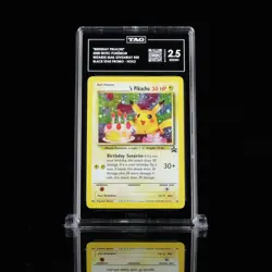 Pokemon: WOTC Black Star Promo - Birthday Pikachu #24 - TAG 2.5 - Image 1