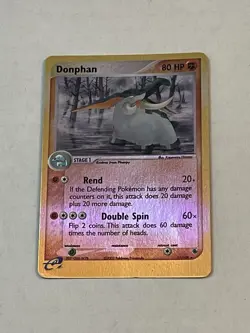 VTG Pokemon TCG Donphan 17/109 Ruby & Sapphire Reverse Holo Rare 2003 LOOK!! - Image 3