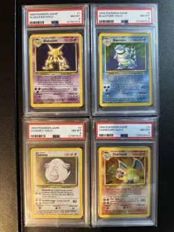 COMPLETE Unlimited Pokemon Base Master Set ALL HOLO GRADED PSA 6 7 8 9 +BONUS - Image 3
