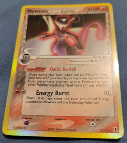 Mewtwo Delta Species 12/113 Holo Rare EX Delta Species Pokemon HP - Image 3