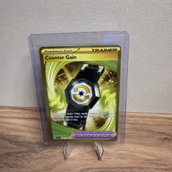 Counter Gain 249/191 Pokemon Surging Sparks Hyper Rare Gold Near Mint - Image 1