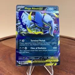 Mega Absol ex - 086/132 Double Rare (Mega Evolution) NM - Pokemon TCG B - Image 1