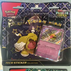BRAND NEW-Pokemon TCG Paldean Fates Tech Sticker Collection SV4.5 SET OF 2 - Image 2