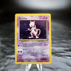 Mewtwo 10/102 Base Set Holo Rare Pokemon TCG Unlimited WOTC 1999 Near Mint⭐ - Image 1