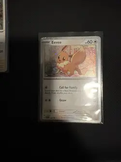 Eevee SVP200 Black Star Cosmos Holo Promo Destined Rivals Pokemon TCG NM - Image 1