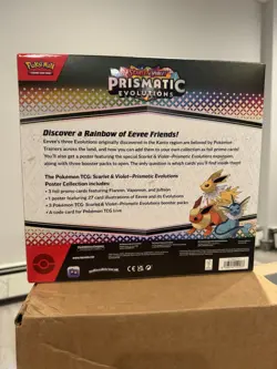 Pokemon Prismatic Evolutions Poster Collection Sealed, Lot of 6 - Image 2