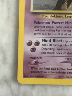 Pokemon TCG Slowking Neo Genesis 14 Holo Unlimited Holo Rare - Image 2